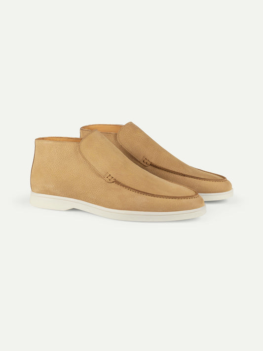 Bej Nubuk City Loafer