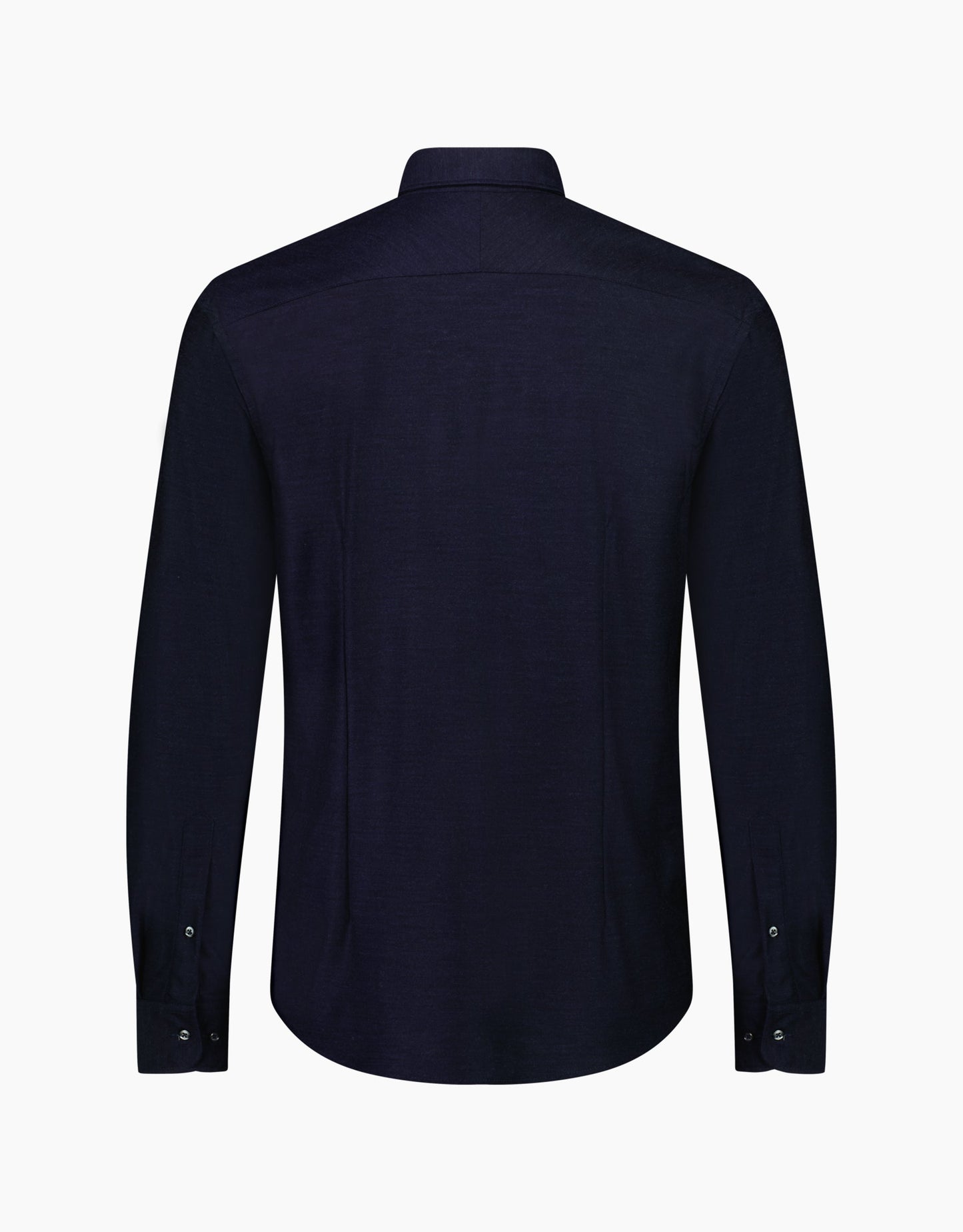 Ohope Navy Merino Wool Shirt