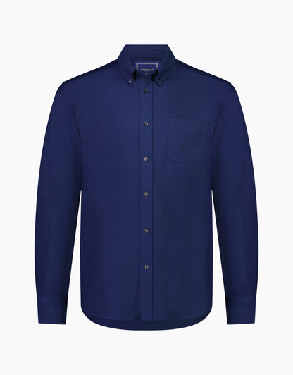 Ohope Navy Oxford Shirt