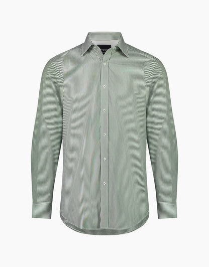 London Green & White Stripe Shirt