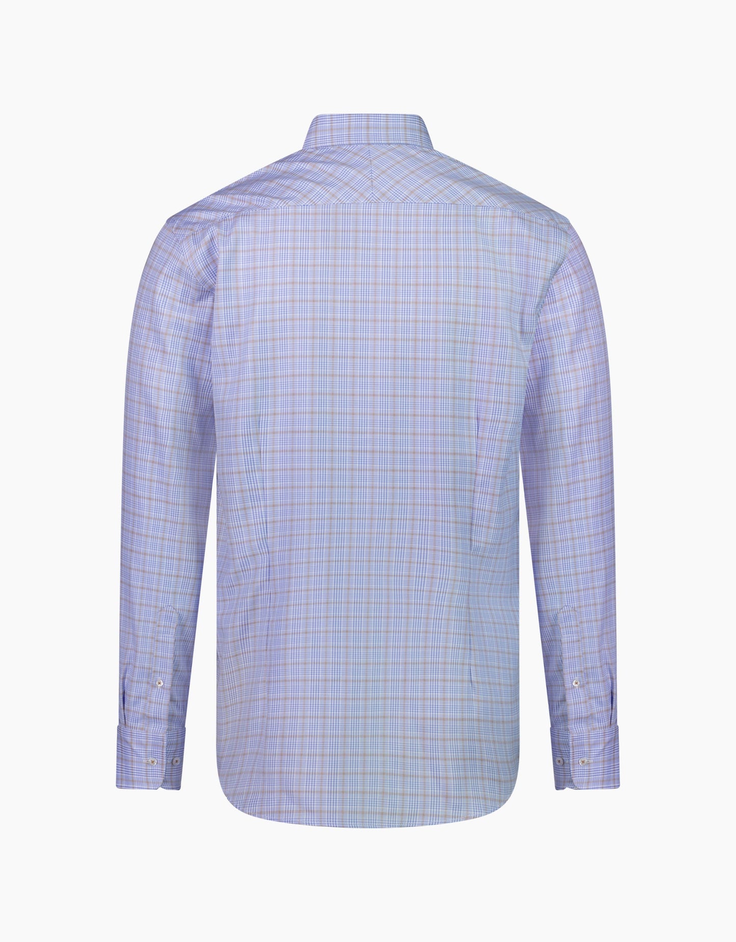 London Brown & Blue Check Shirt