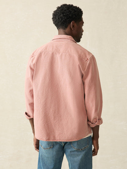 Canvas Overshirt Gömlek - Gün Batımı