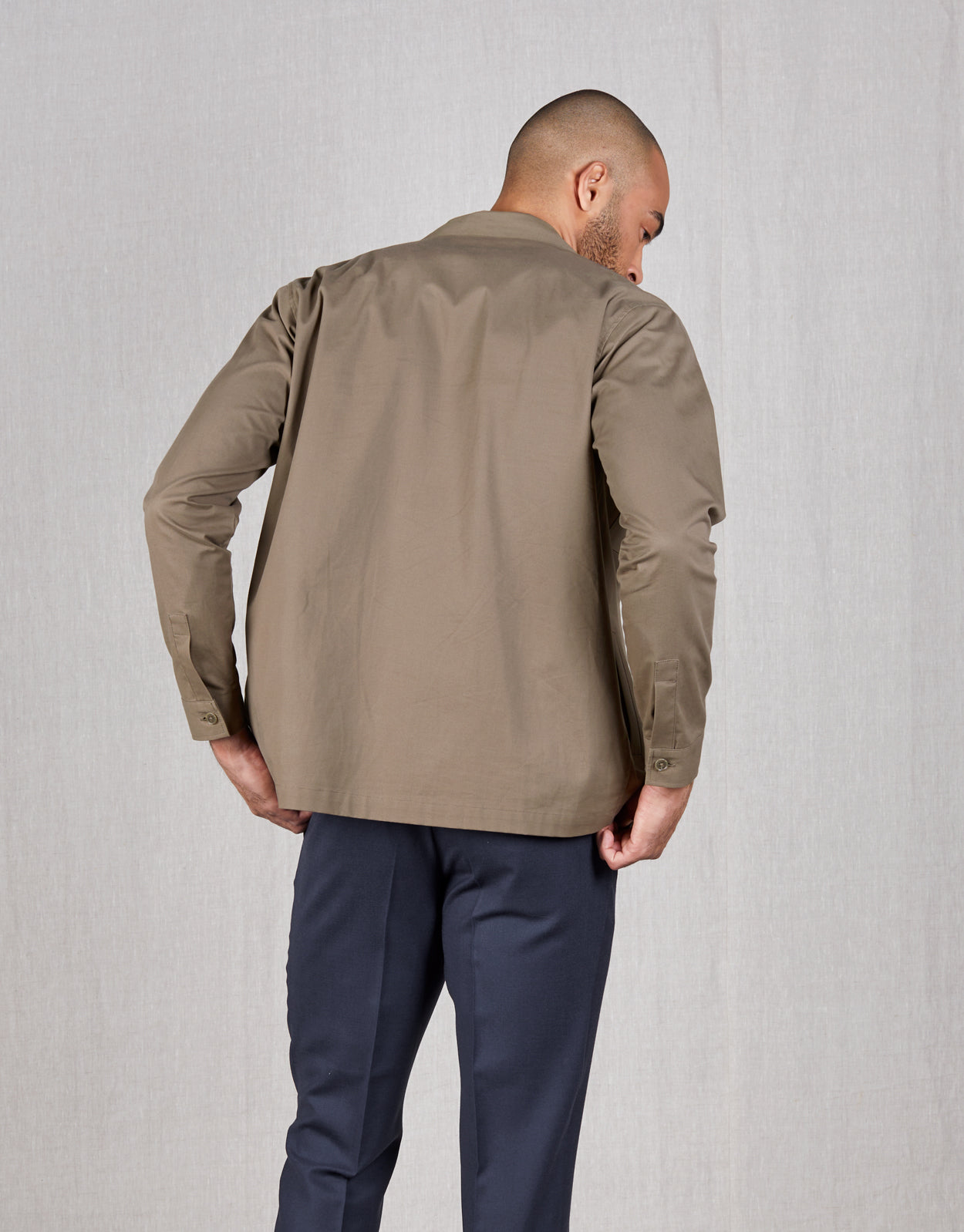 Tamaki Overshirt Ceket - Krem