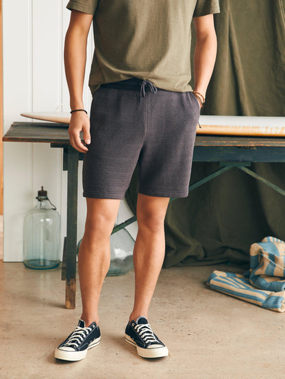 Whitewater Sweatshort - Yıkanmış Siyah